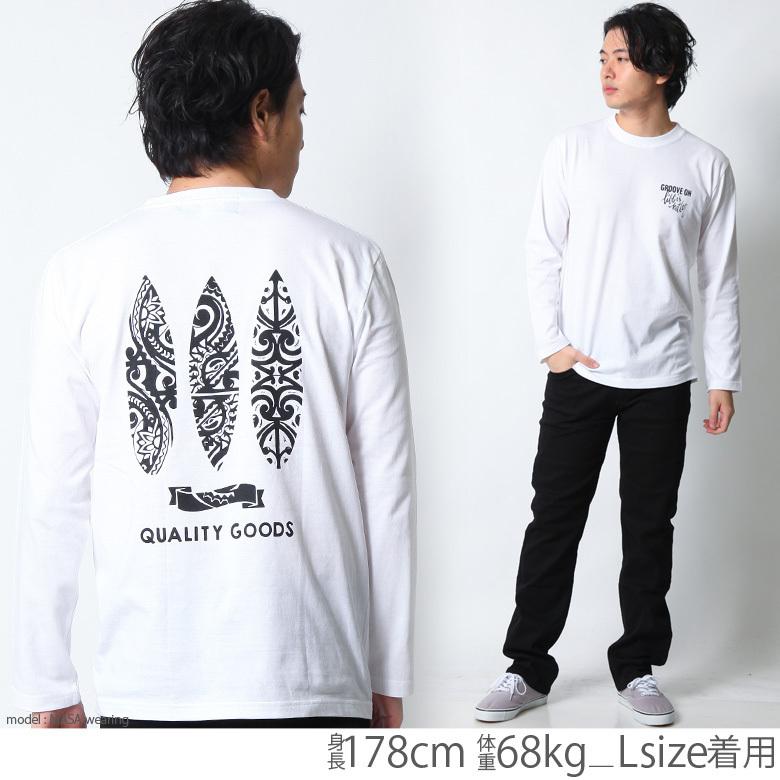 ロンT メンズ 半袖 ティーシャツ TEE XL XXL 2XL 3L 黒 ブラック 白 ホワイト プリント 大きいサイズ ブランド 人気  春 ファッション｜attention-store｜11