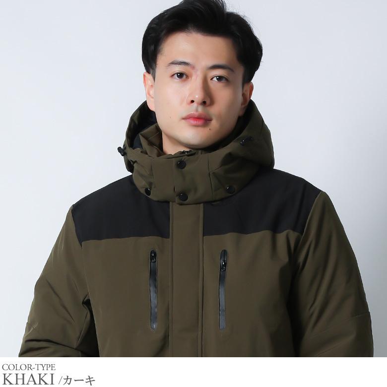 中綿ジャケット メンズ ブランド 冬 フード脱着 おしゃれ かっこいい 暖かい アウター ブルゾン ジャンパー 防寒 防水 防風 撥水 大きいサイズ 中綿 ダウン Rcjk73 Maqua Store 通販 Yahoo ショッピング