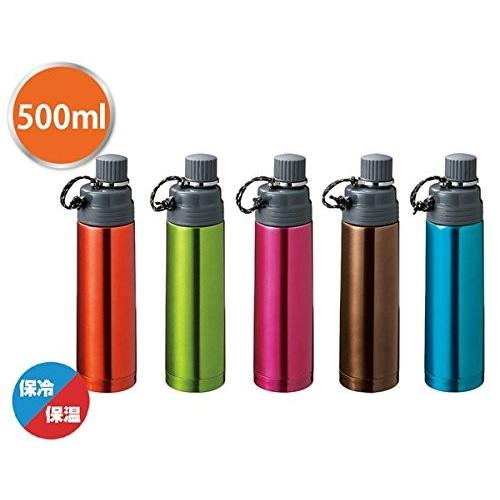 水筒 ステンレス 500ml シンプル 直飲み 真空二重構造 子供 大人 ボトル 保冷 保温 スポーツ 会社 おしゃれ ステンレスボトル アソート Attention 通販 Yahoo ショッピング