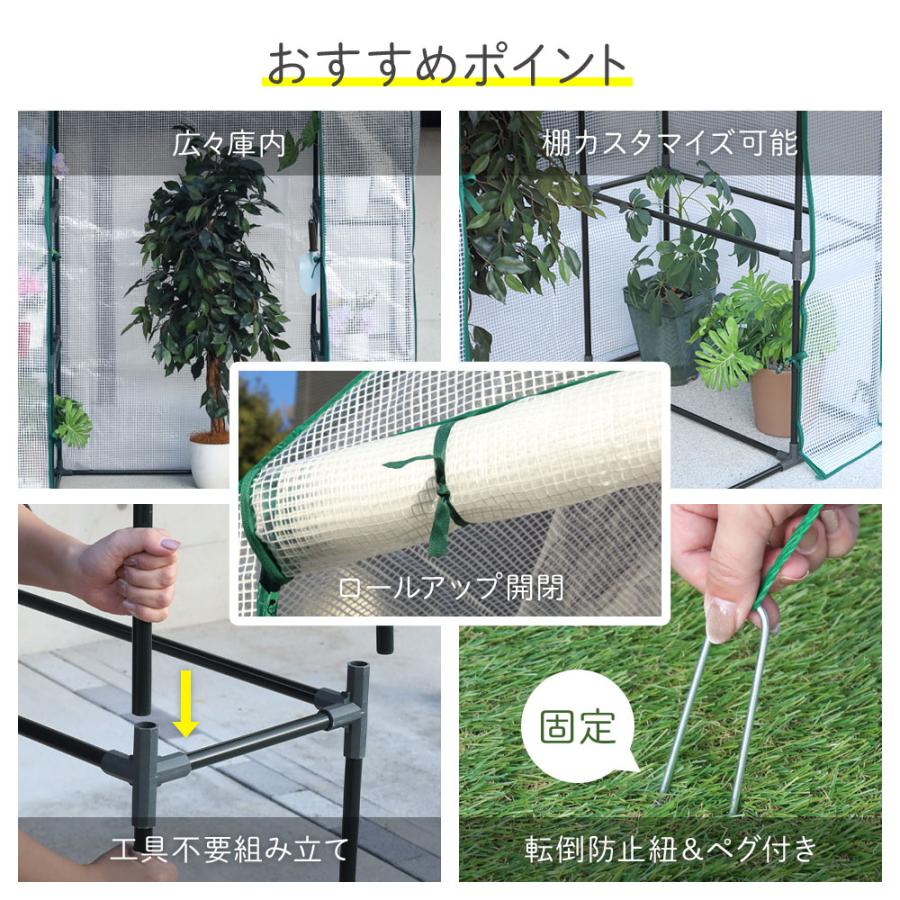 即納 ビニールハウス 温室 ビニール温室 家庭用 ガーデンハウス