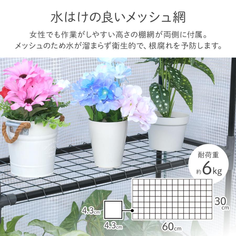 即納 ビニールハウス 温室 ビニール温室 家庭用 ガーデンハウス