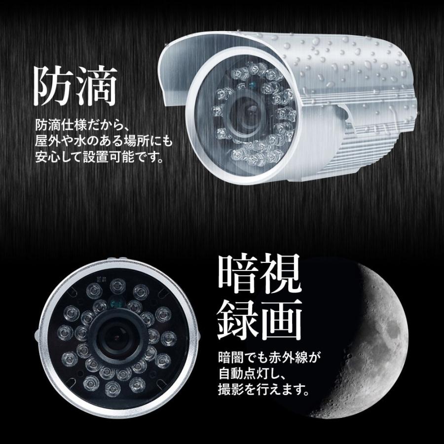 爆売りセール開催中 空き巣対策グッズ 防犯カメラ 家庭用 バレット型 無人 赤外線 撮影カメラ 防水 屋外 監視カメラ Sdカード録画 夜間 駐車場 玄関 ベランダ お店 防犯グッズ