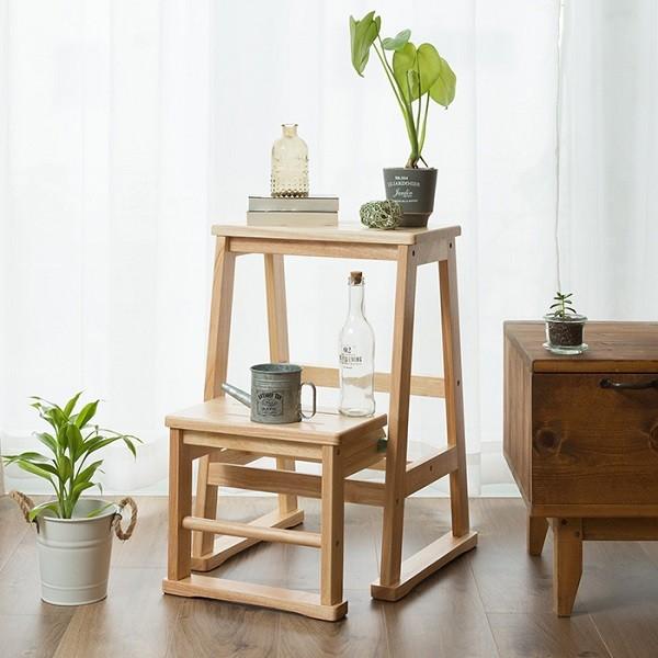踏み台 木製 2段 脚立 収納 おしゃれ 子供 軽量 折りたたみ ステップ