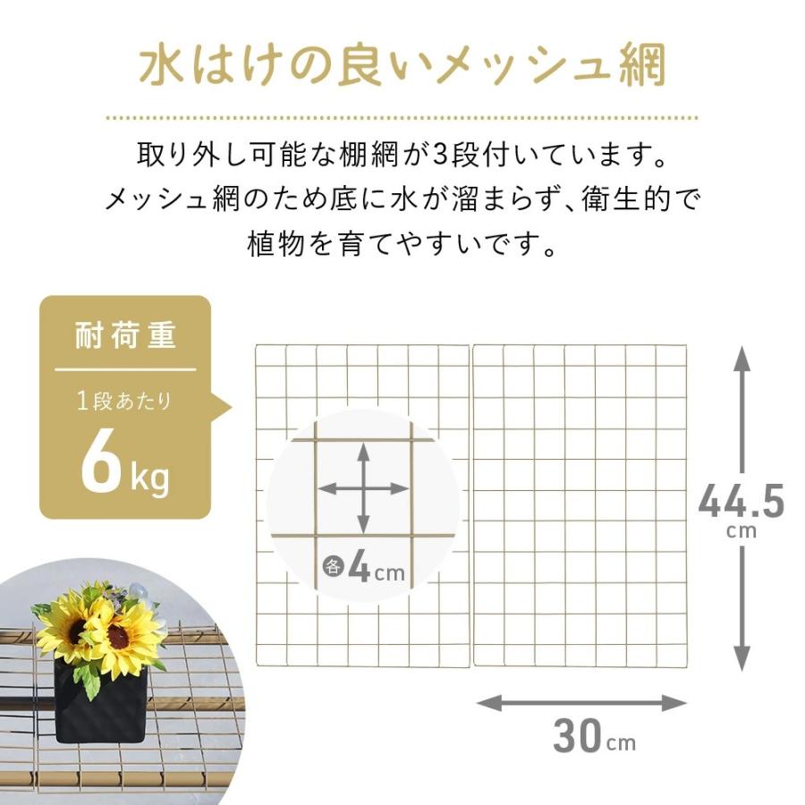 ビニールハウス 家庭用 小型 2段 巻き上げ式 温室棚 おしゃれ 家庭菜園