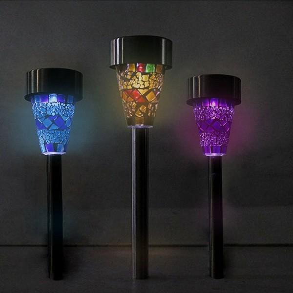 ソーラーライト 屋外 おしゃれ 庭 明るい ガーデンライト ソーラー ポール 埋め込み 花壇 防犯 外灯 エクステリア ガーデニング ガーデン ライト Attention 通販 Yahoo ショッピング
