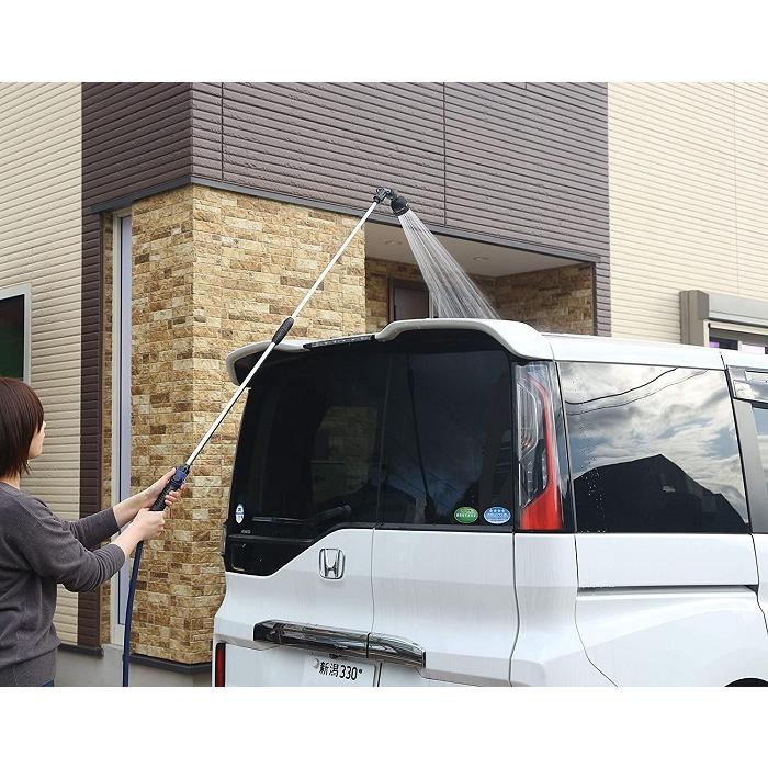 パッソル用 ロングノーズ 散水ノズル ロング 伸縮 N-156D10S シャワーヘッド 外壁 車 掃除 水形