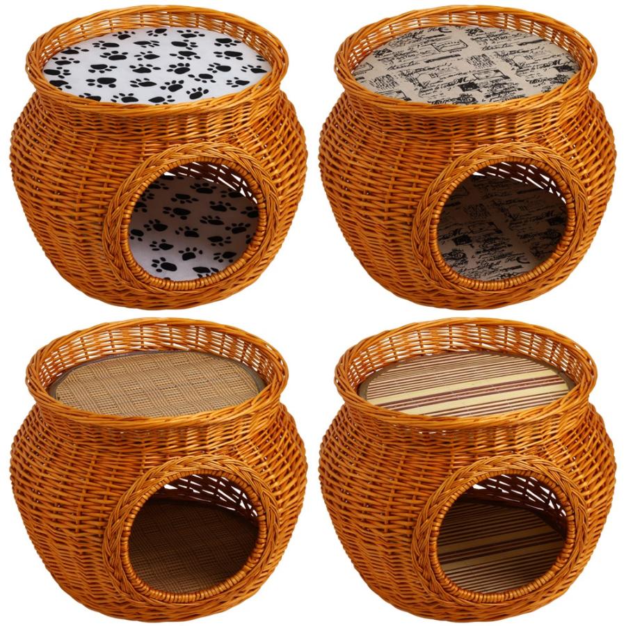 猫ベッド 猫 ベッド ペットベッド 猫ハウス 2段 キャットハウス 猫ち