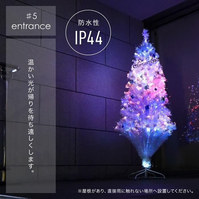 ファイバーツリー クリスマスツリー イルミ おしゃれ 210cm 光ファイバー LED ホワイト グリーン 木 飾り 高輝度 電飾  イルミネーションライト ツリー :a000000113690:attention - 通販 - Yahoo!ショッピング