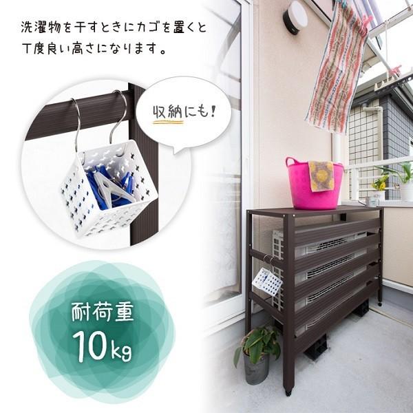 室外機カバー アルミ 日よけ おしゃれ 室外機 エアコン ルーバー DIY ガーデニング 物置 エアコンカバー カバー 冬 雨 クーラー 軽量 目隠し 直射日光｜attention8-25｜07