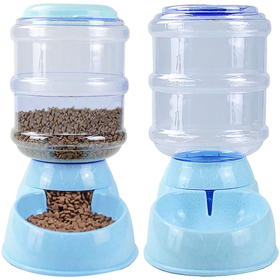 給餌器 給水器 セット 猫 犬 自動給餌器 ペットウォーター 自動給水器