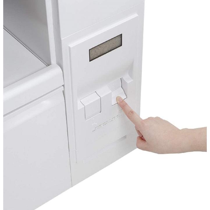 レンジラック 日本製 MK レンジ台 組立式 ファインキッチン 幅56.5cm SK-306W 米びつ スライド棚 キッチン ラック