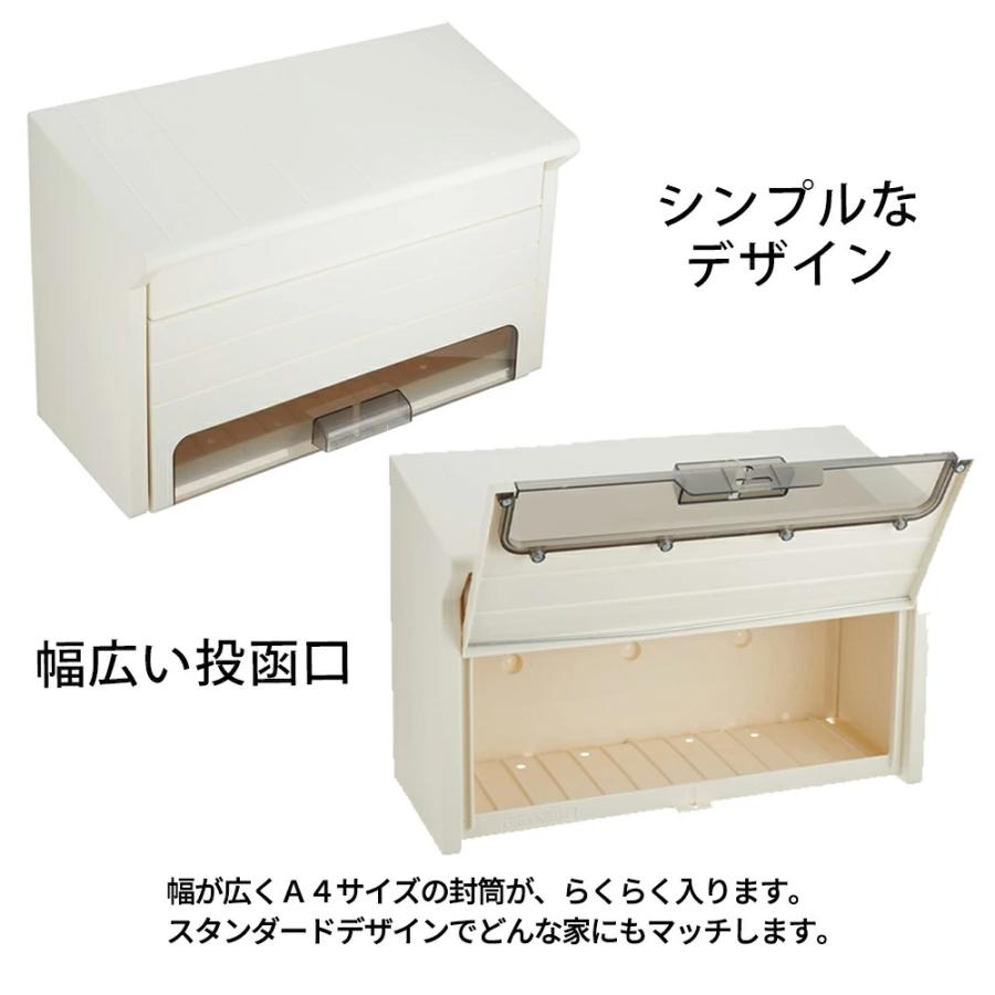 GREEN LIFE（グリーンライフ） ポスト 壁掛け 日本製 郵便ポスト