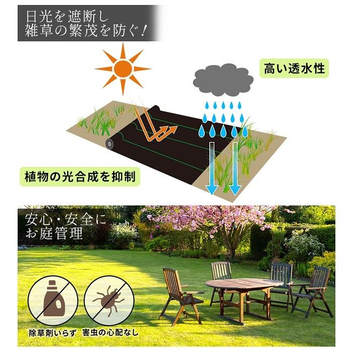 防草シート 3m 100m 人工芝 雑草 芝生 安い 草 庭 雑草シート Diy ロール 雑草防止シート 砂利 芝 シート 効果 雑草駆除 雑草対策 At Attention 通販 Yahoo ショッピング