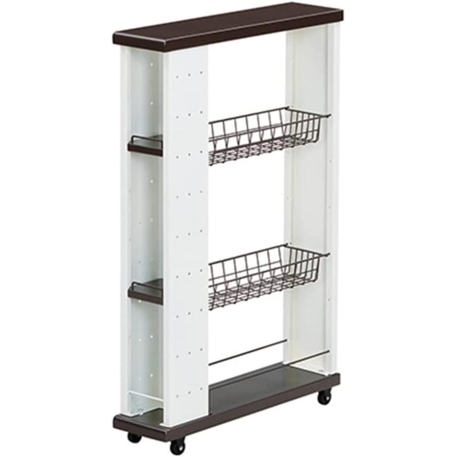 スリムワゴン 15cm キャスター付き エムケー精工 MK精工 ロー