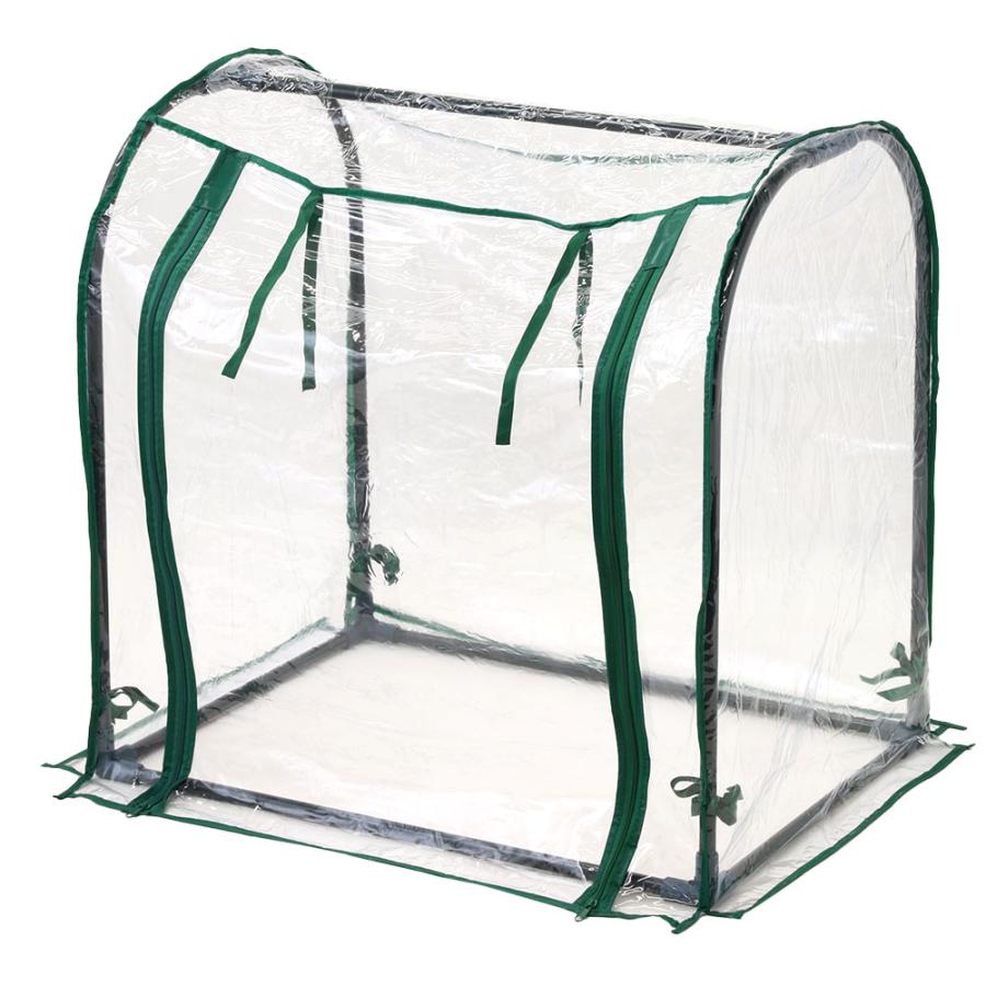 ビニールハウス 家庭用 小型 温室 巻き上げ式 ガーデンハウス 温室