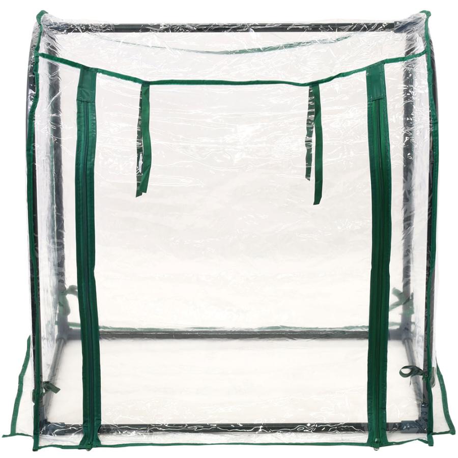 ビニールハウス 家庭用 小型 温室 巻き上げ式 ガーデンハウス 温室