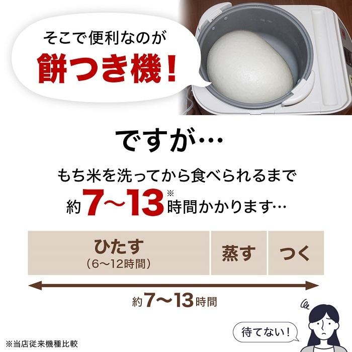 エムケー精工 餅つき機 RM-02HW 2合 全自動もちつき機 プチもっち 家庭