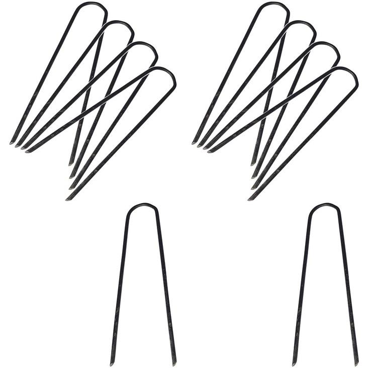 セフティー3 防草シート ピン 20cm 10本 U型ピン U字ピン 固定ピン