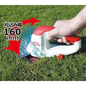 セフティー3 芝刈り機 電動 日本製 手動 ハンディ 充電式 小型