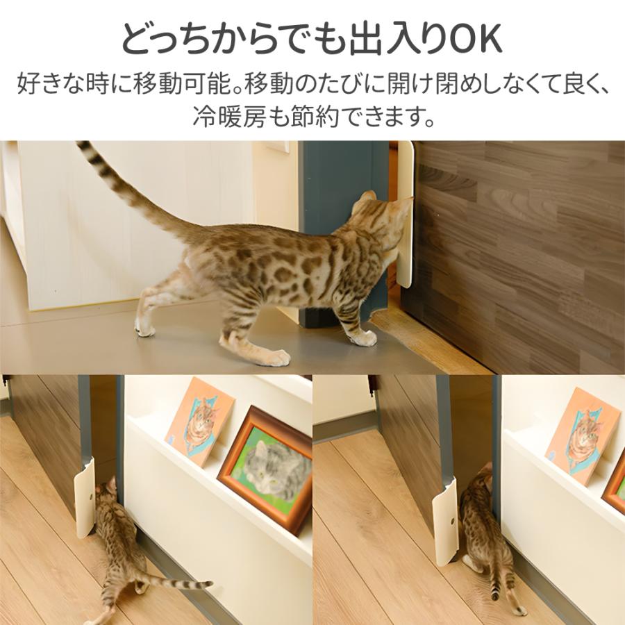 月間1位 ペットドア 工事不要 猫ドア キャットドア 猫 ドア 猫扉