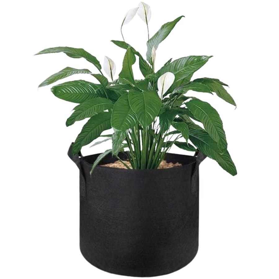 不織布 プランター 5ガロン3枚入 植木鉢 家庭菜園 野菜 ブラック 不織布 プランター 5ガロン3枚入 植木鉢 家庭菜園 野菜 ブラック