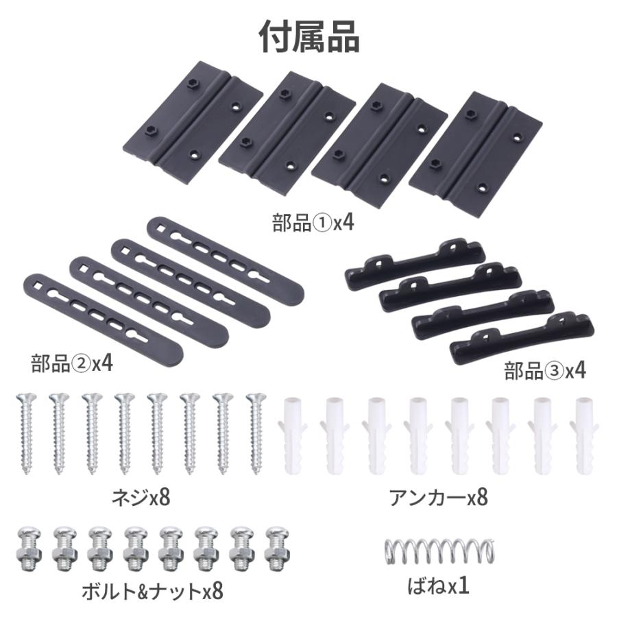 ペットサークル 折りたたみ 大型犬 犬用 ペットゲート ドア付き 置くだけ ペットフェンス 室内 ワイド 犬 ハイタイプ 階段 広い ケージ ゲート バリア｜attention8-25｜05