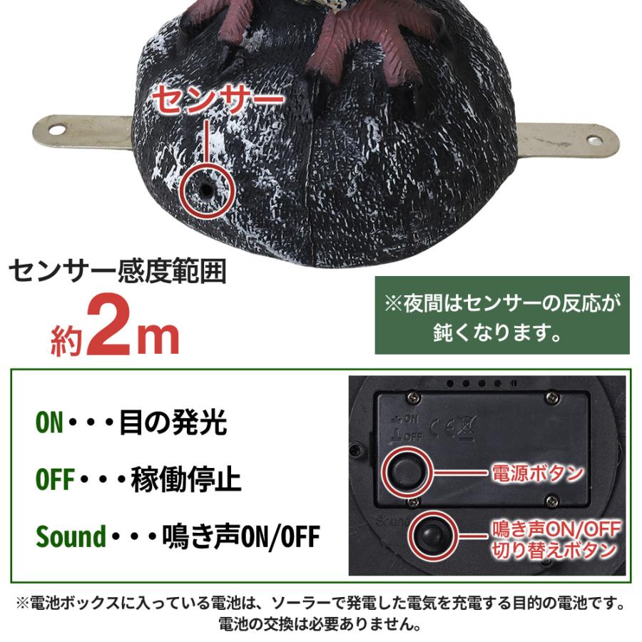 鳥よけ グッズ フクロウ ソーラー ベランダ 鳥除け 鳴き声 音 ライト