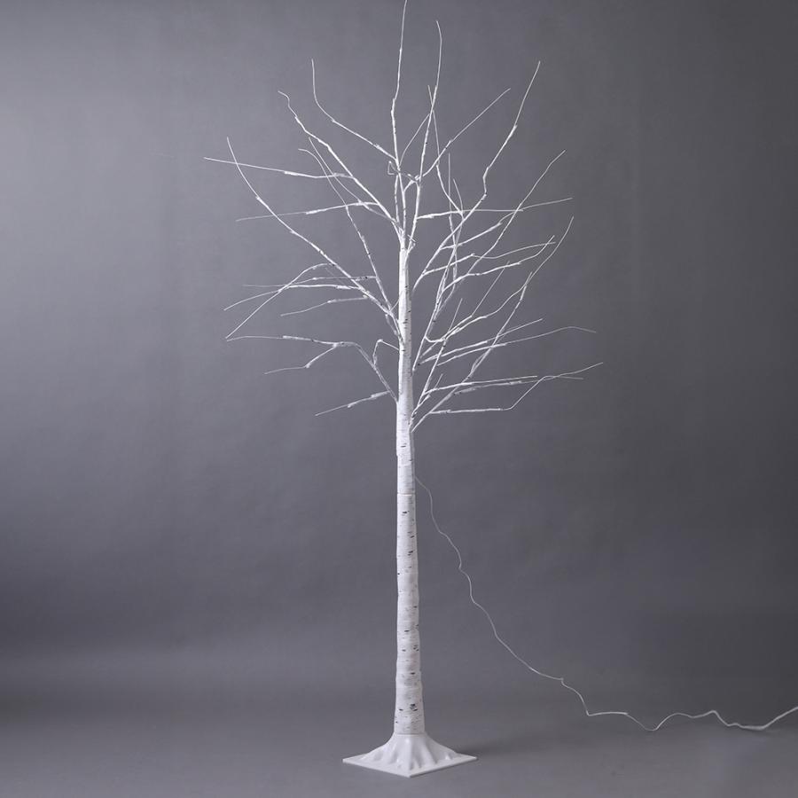 ブランチツリー クリスマスツリー 白樺 150cm 北欧 USB ホワイト