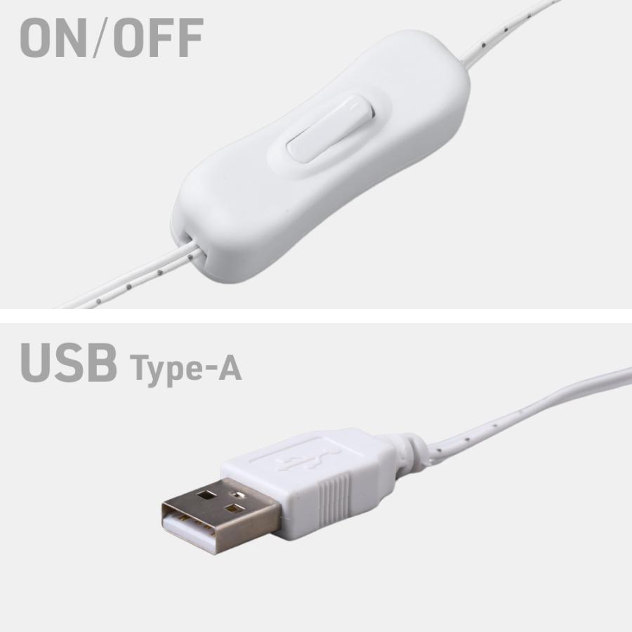 ブランチツリー クリスマスツリー 白樺 150cm 北欧 USB ホワイト LED