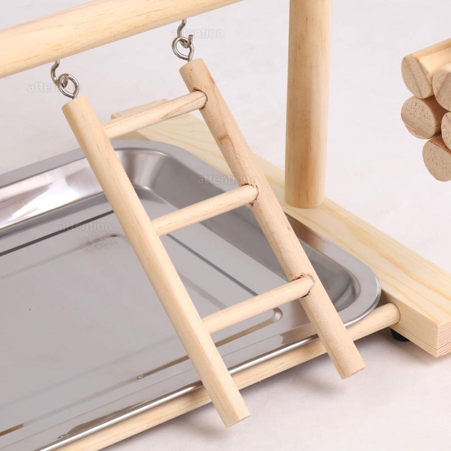 木製鳥用スタンド 多層構造 Amazon | Sefod 鳥スタンド 遊び場 玩具 オウムハウス ケージ