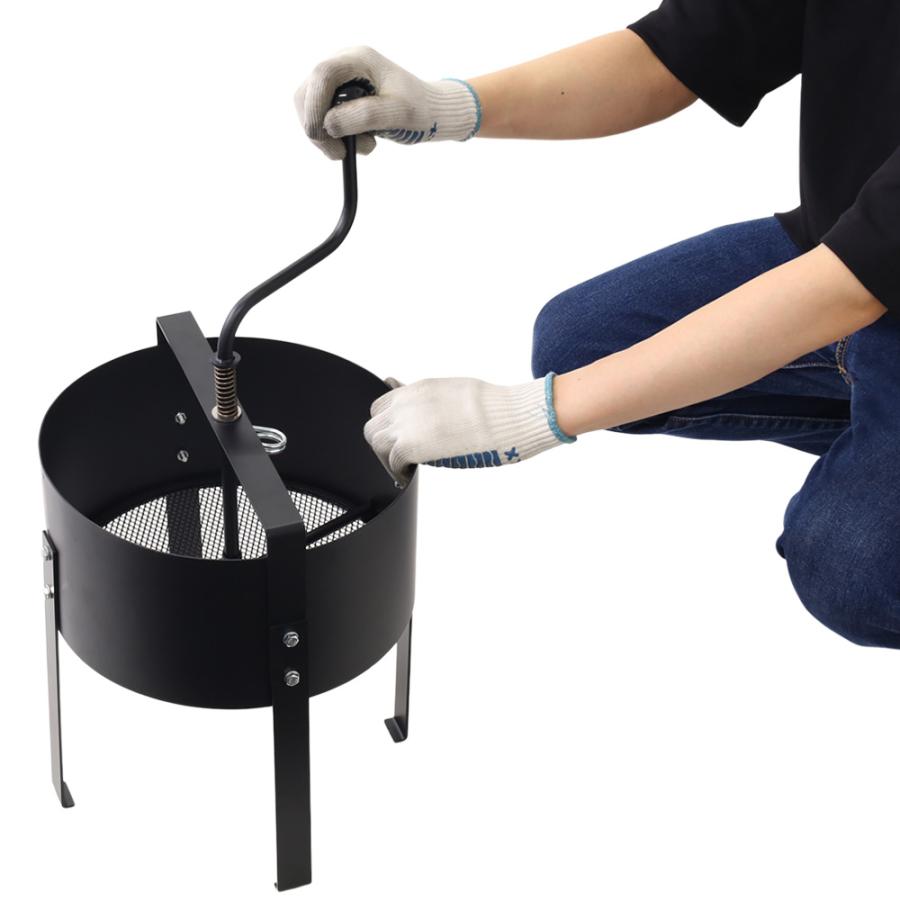 土ふるい機 回転 ロータシーブ 回転式古土分別器 ふるい 砂ふるい 土