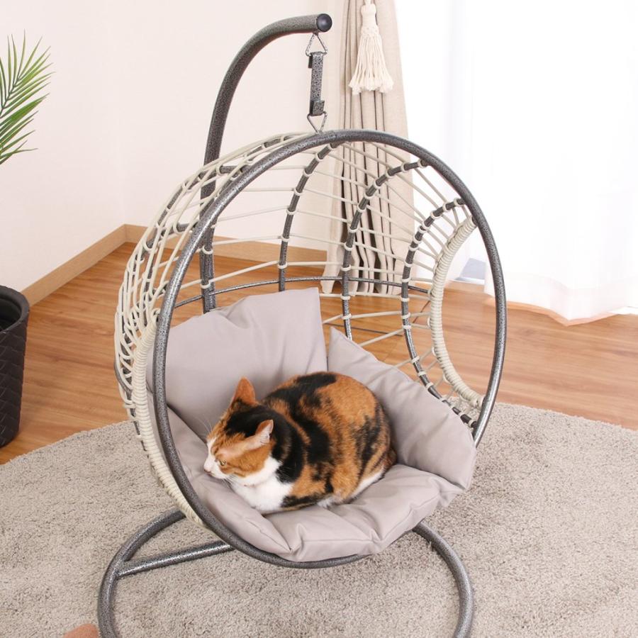 猫 ベッド ラタン ペットベッド ハンギングチェア ドーム型 猫 猫 ベッド ラタン ペットベッド ハンギングチェア ドーム型 猫