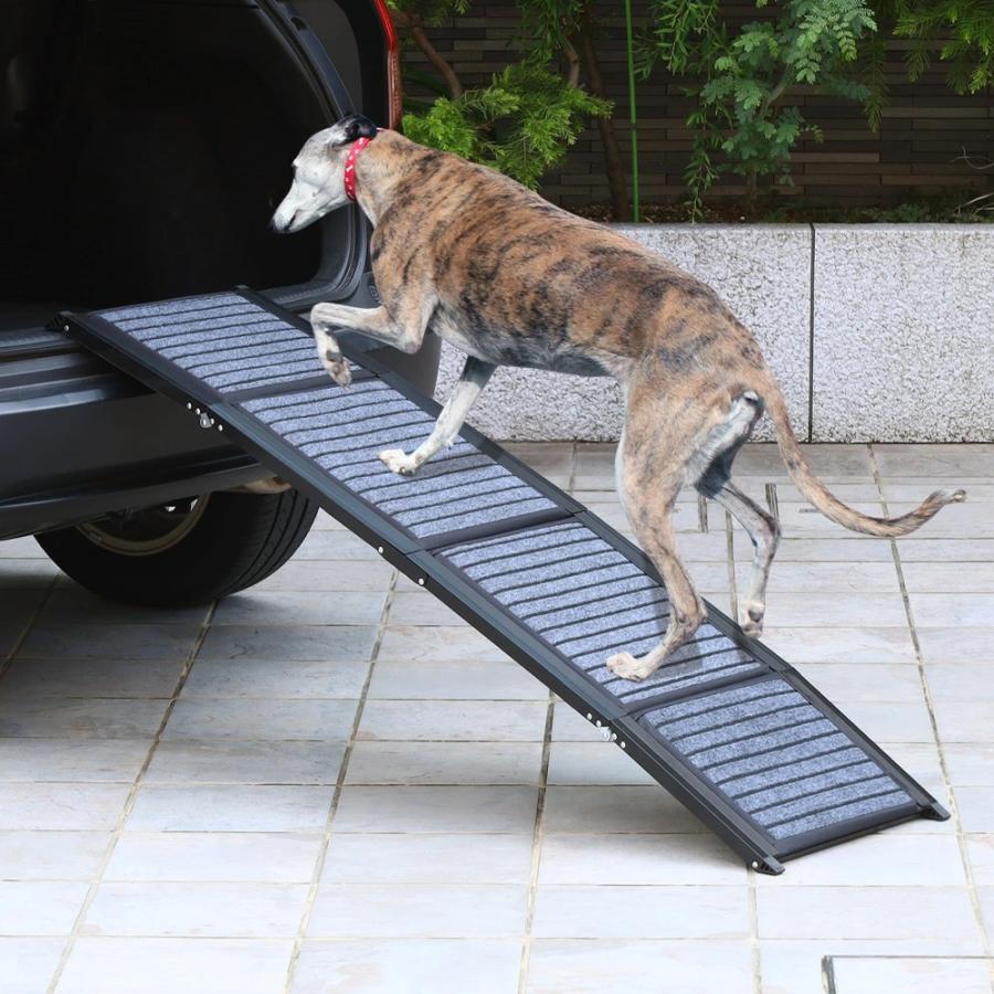 ペットスロープ 車 滑り止め ドッグスロープ 屋外 犬 スロープ