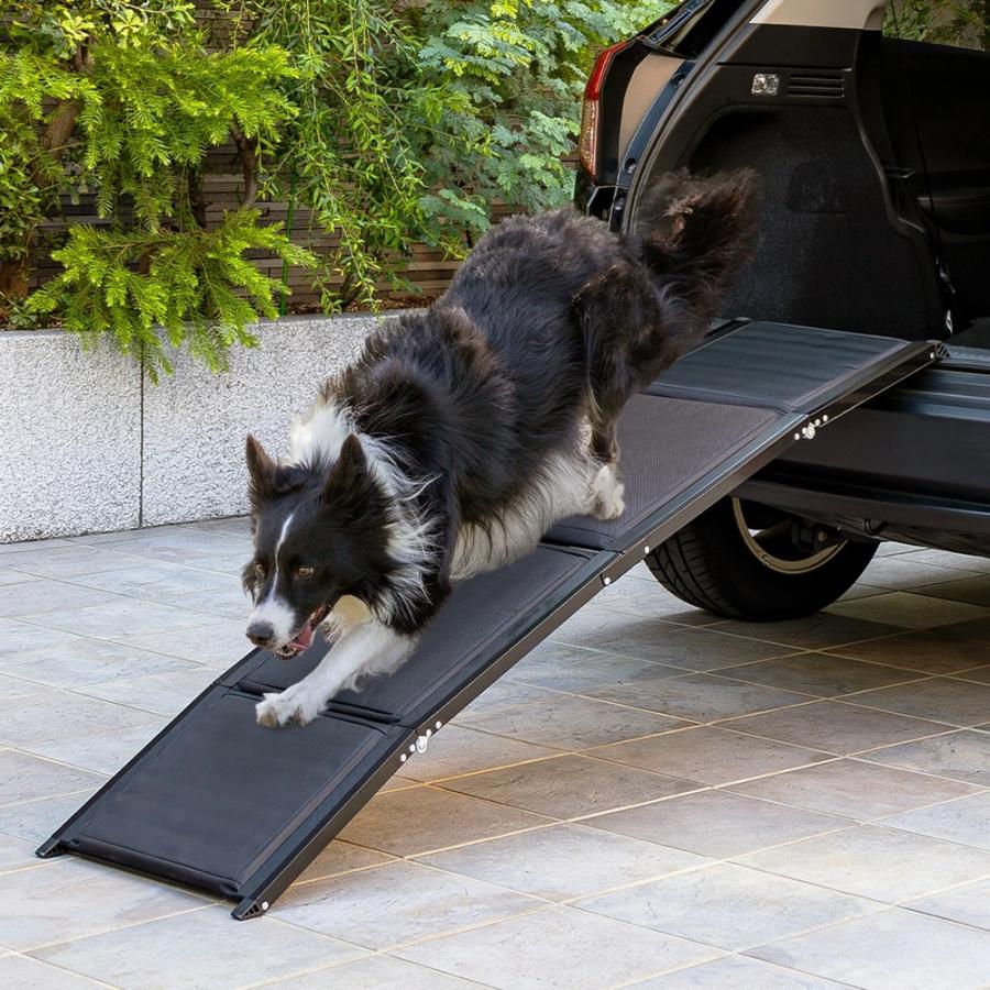 ペットスロープ 車 滑り止め ドッグスロープ 屋外 犬 スロープ
