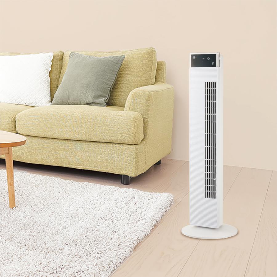 タワーファン 扇風機 A スリム扇風機【冷暖両用＆羽根なし 扇風機 羽根なし スリム タワーファン おしゃれ スリムタワーファン