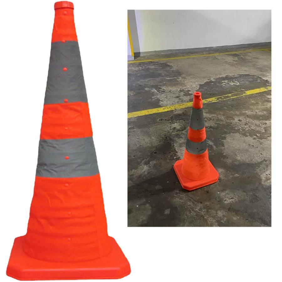 小学校受験　折りたたみコーン、バランスストーン、ラダー、玉入れ（赤白一つずつ） カラーコーン 折りたたみ 70cm 12本 伸縮 三角コーン ソフトコーン