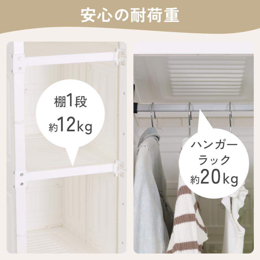 ワードローブ 引き戸 カバー付き 幅70センチ カバー クローゼット
