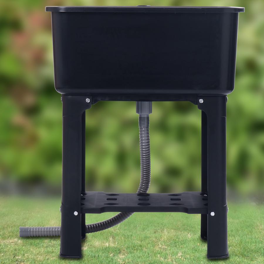 ガーデンシンク おしゃれ 黒 屋外 流し台 ガーデン 小型 シンク