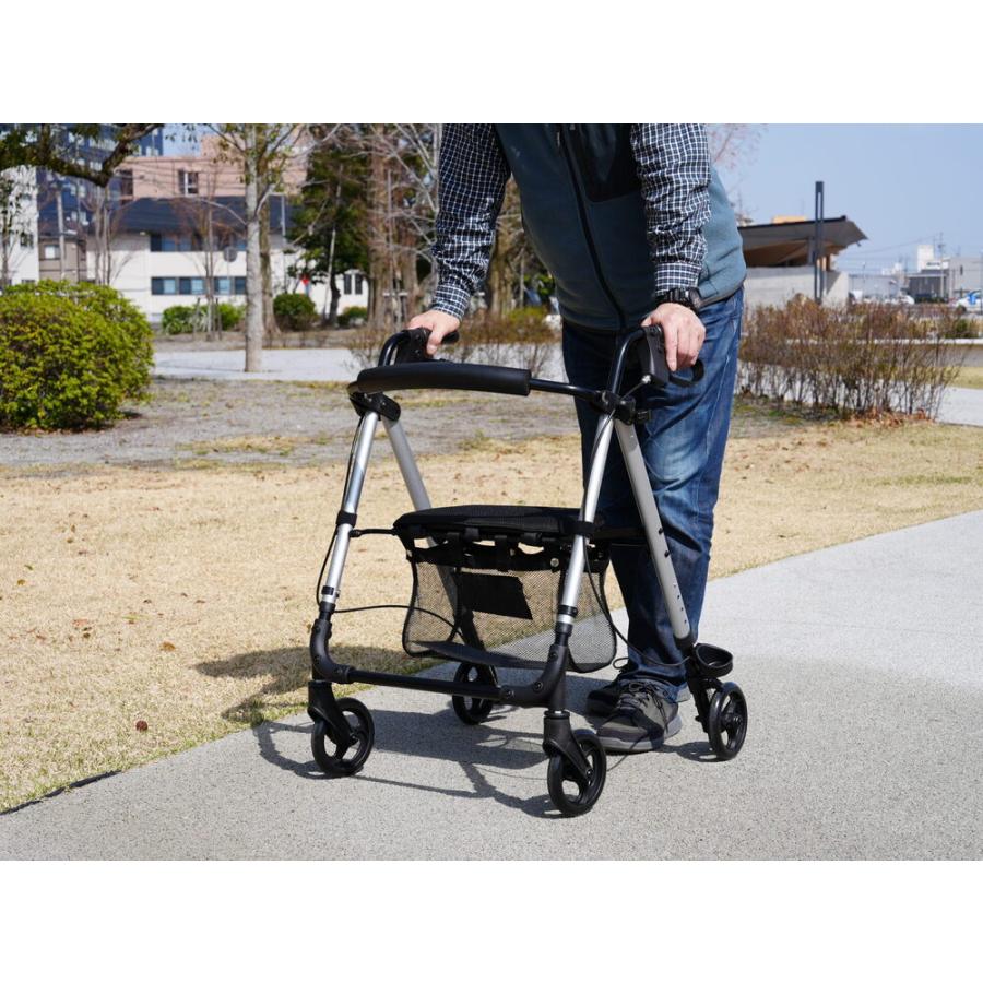 シルバーカー シルバーカート 傘スタンド 座れる 手押し車 高齢者