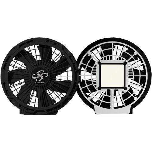 空冷服 ファン付きウェア 空調ウェア cross-fan ペルチェ付き空調