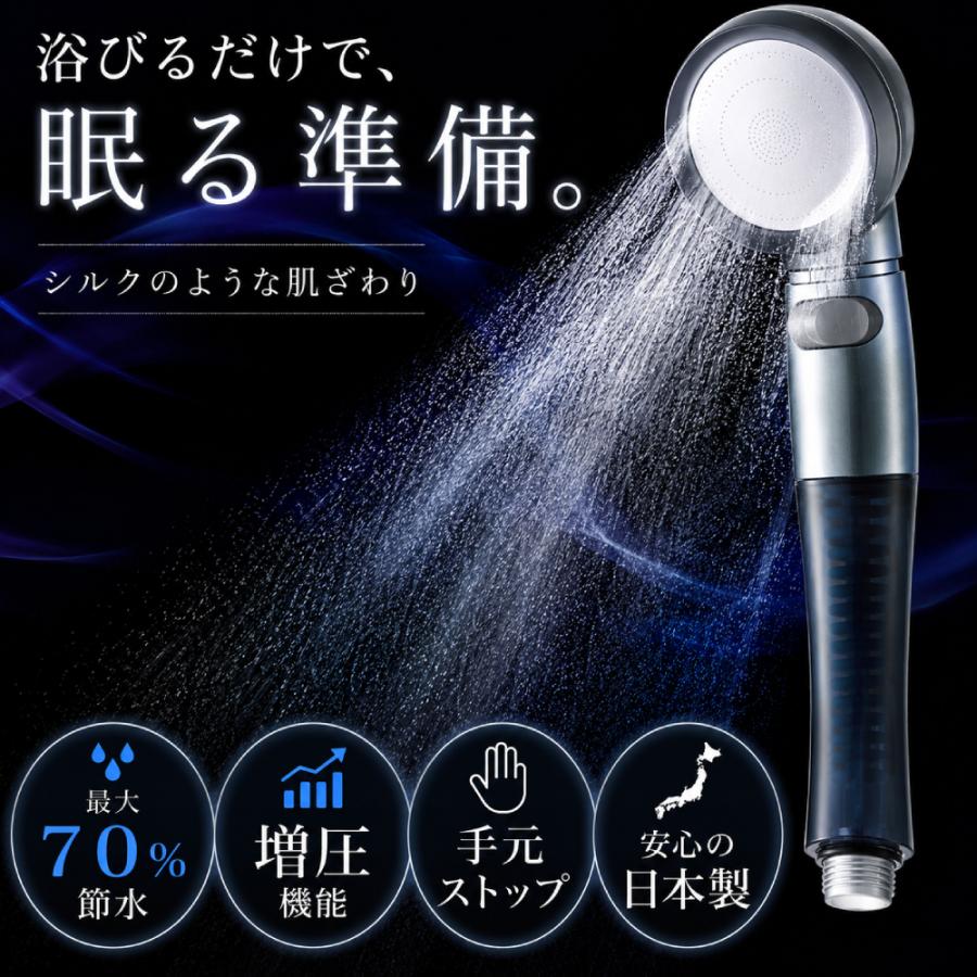 Arromic（アラミック） シャワーヘッド 節水 高水圧 ウルトラファイン