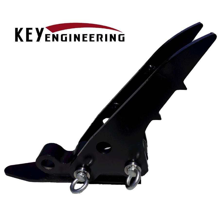 アタッチフォーク 2本爪 「型式AT-05W」(溶接固定) 適合バケットR300 