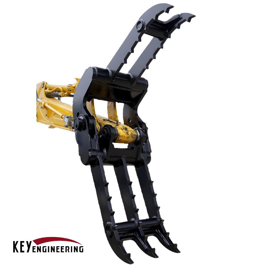 2点止式 フォーククロー「型式KC-30」2〜3.5tショベルクラス