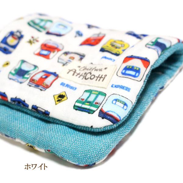 ガーゼハンカチ 電車 でんしゃ 8重ガーゼ 【1801円以上送料無料 