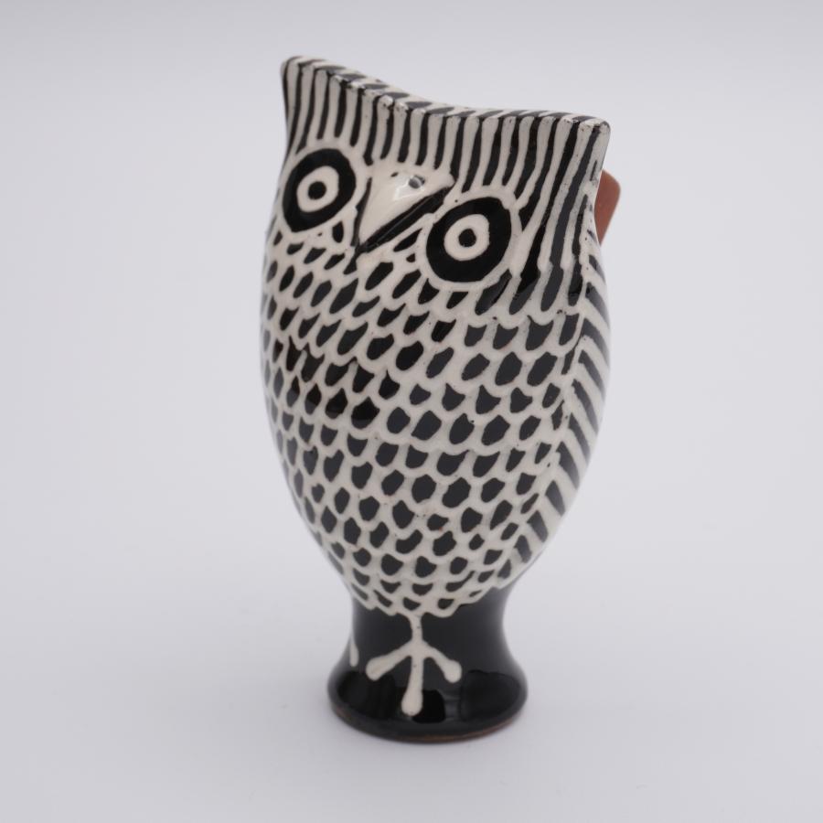 陶人形 陶器 ふくろう 土笛 フクロウ 土人形 土笛 オカリナ 民芸 - メルカリ