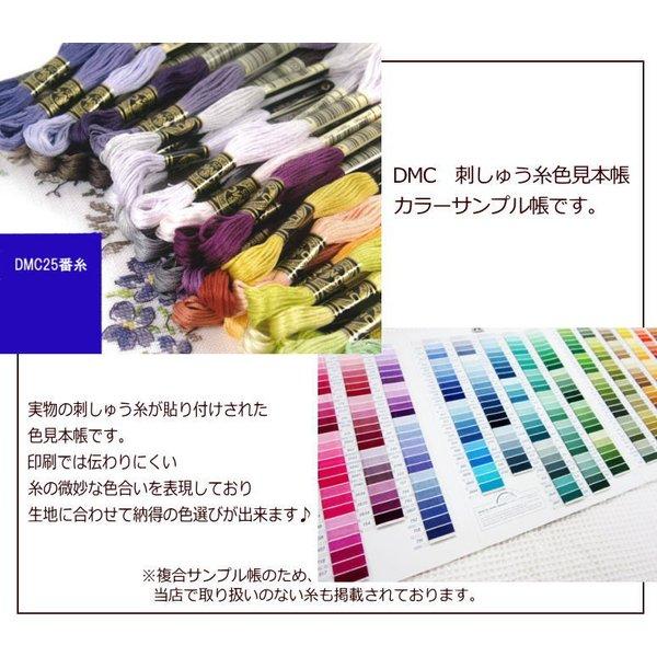 刺繍糸 サンプル ☆DMC刺繍糸（ししゅう糸）色見本帳刺しゅう糸/色サンプル帳/カラー