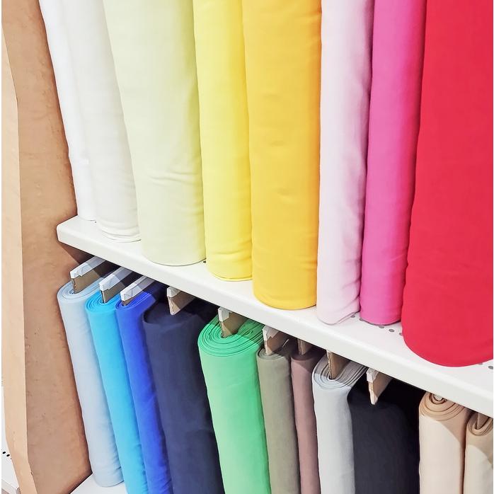 綿ジャージスムースニット生地】とても肌触りのいいベーシックな