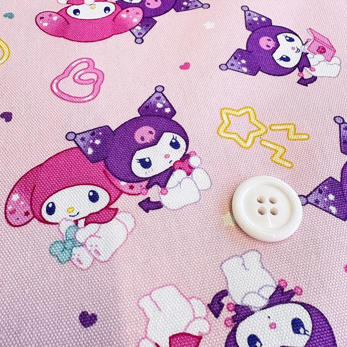 サンリオキャラクターオックス生地/マイメロクロミ