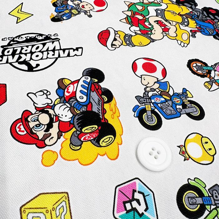 マリオ カートワールド/キャラクターオックス生地/マリオカート