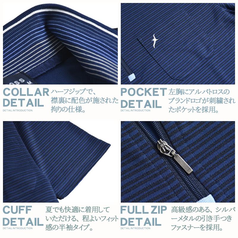 バーバリー　ゴルフ　ハーフジップ　ポロシャツ バーバリー ゴルフ ハーフジップ ポロシャツ BURBERRY GOLF